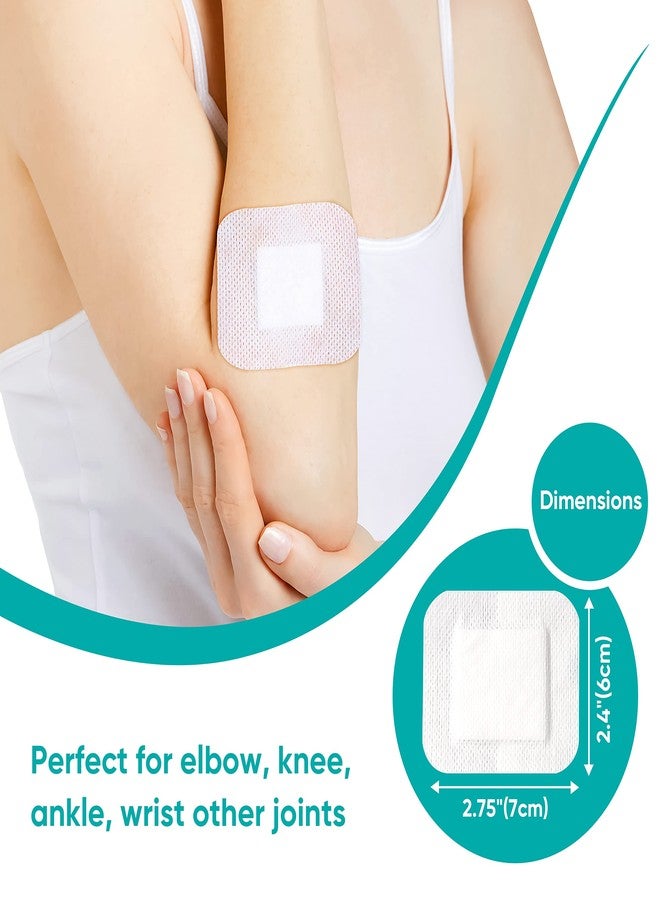 General Medi Sterile Island Dressing Bordered Gauze – 100 Count, 2.4" x 2.75" Gauze Pads, Wound Care Pad with Adhesive Border - Sterile, Soft & Highly Absorbent Medical Grade Dressing Pad - Image 2